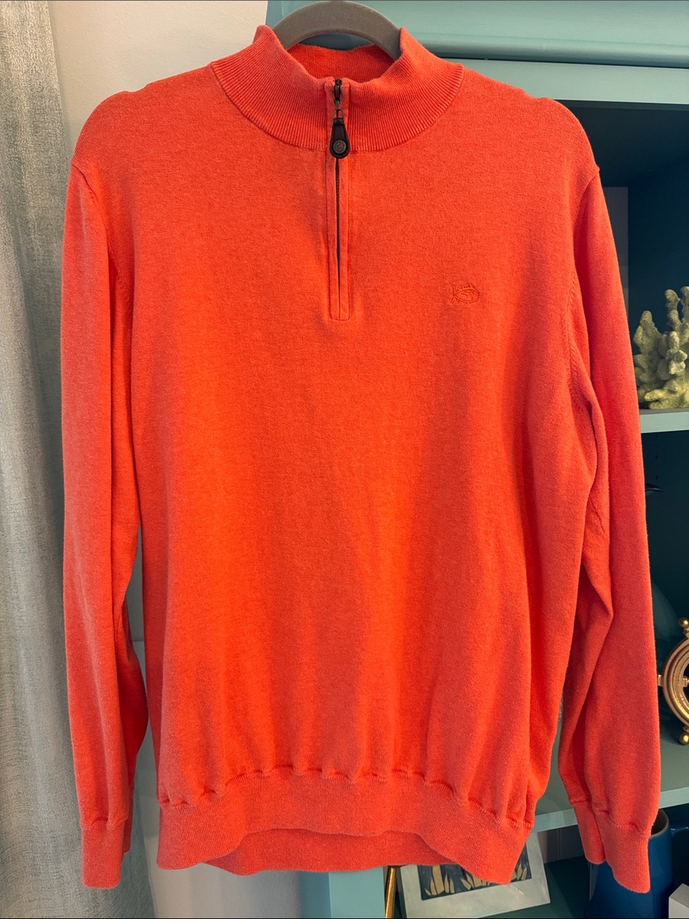 Southern Tide Men's Quarter Zip Pullover Large EUC